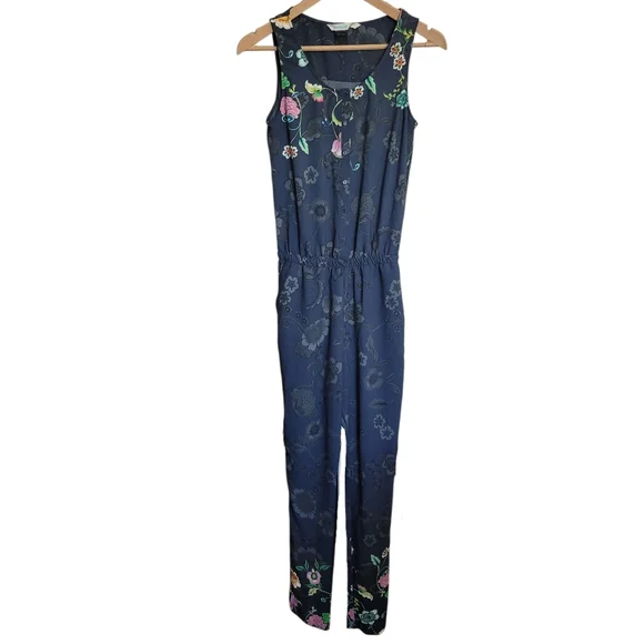 Desigual Floral Print Mono Robin Jumpsuit